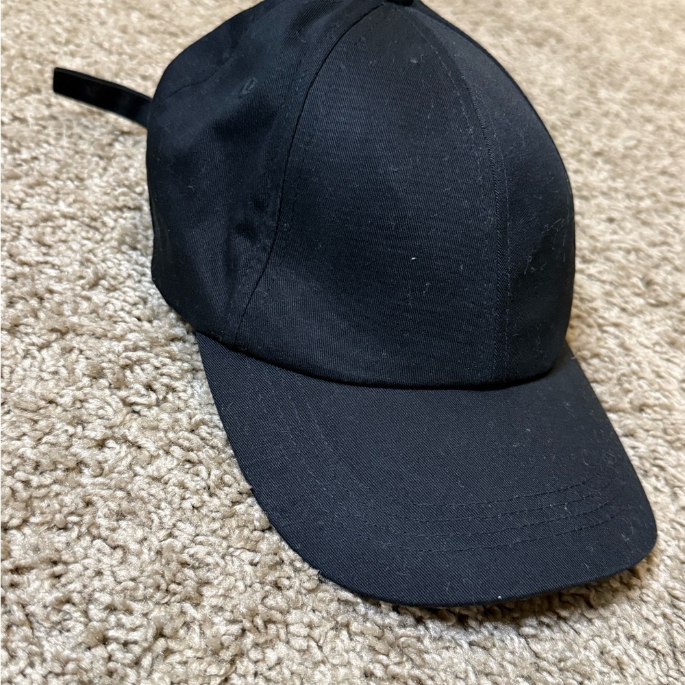 Kids Black Baseball Cap